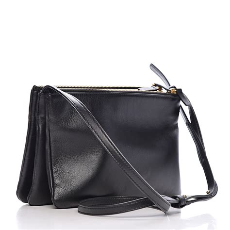 celine black crossbody|CELINE Trio Crossbody Bags & Handbags for Women .